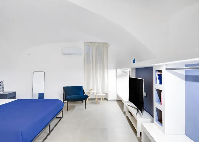 Cariati Blue A Chiaia, Piazza Plebiscito E Mare A Piedi 아파트 나폴리